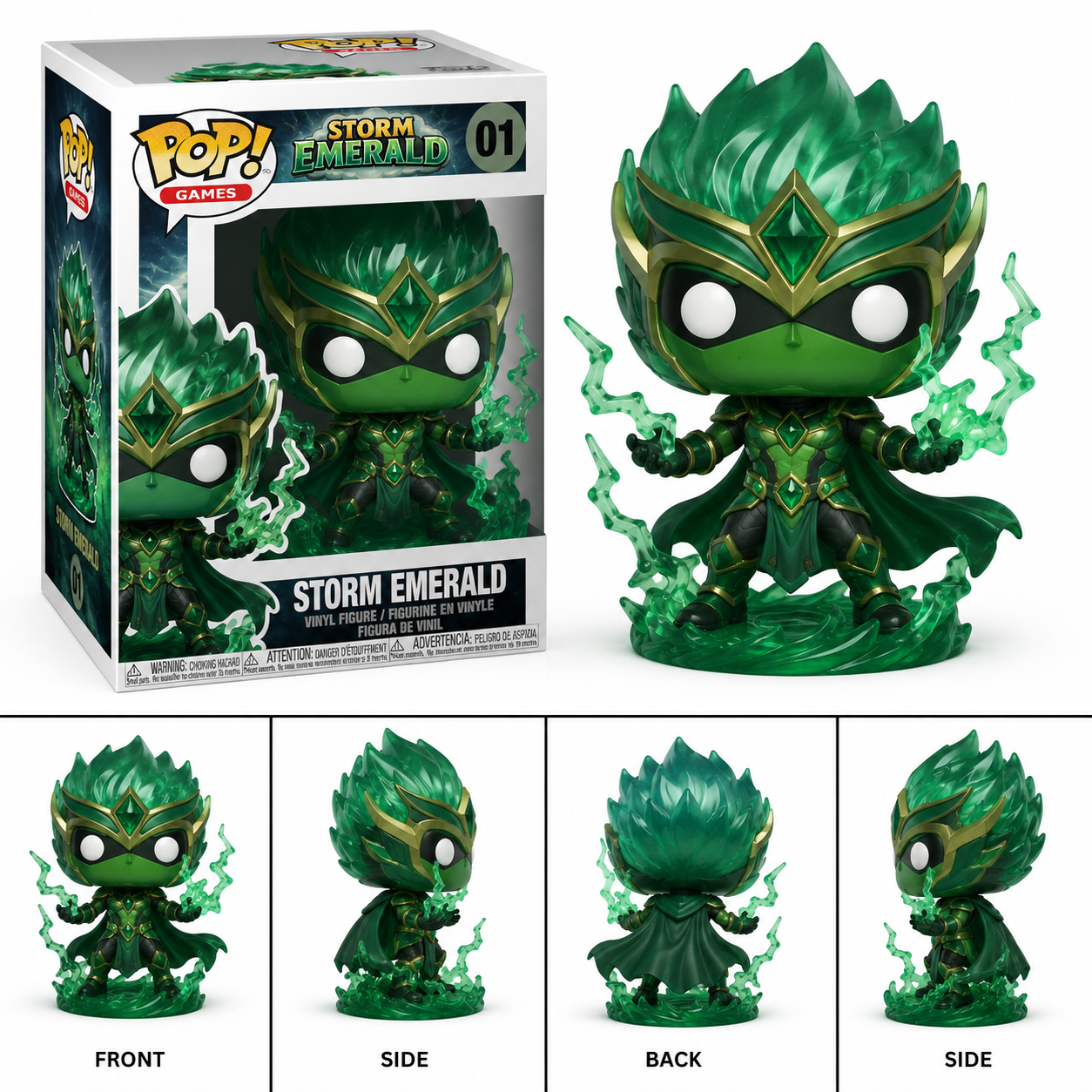 Storm Emerald trainer box